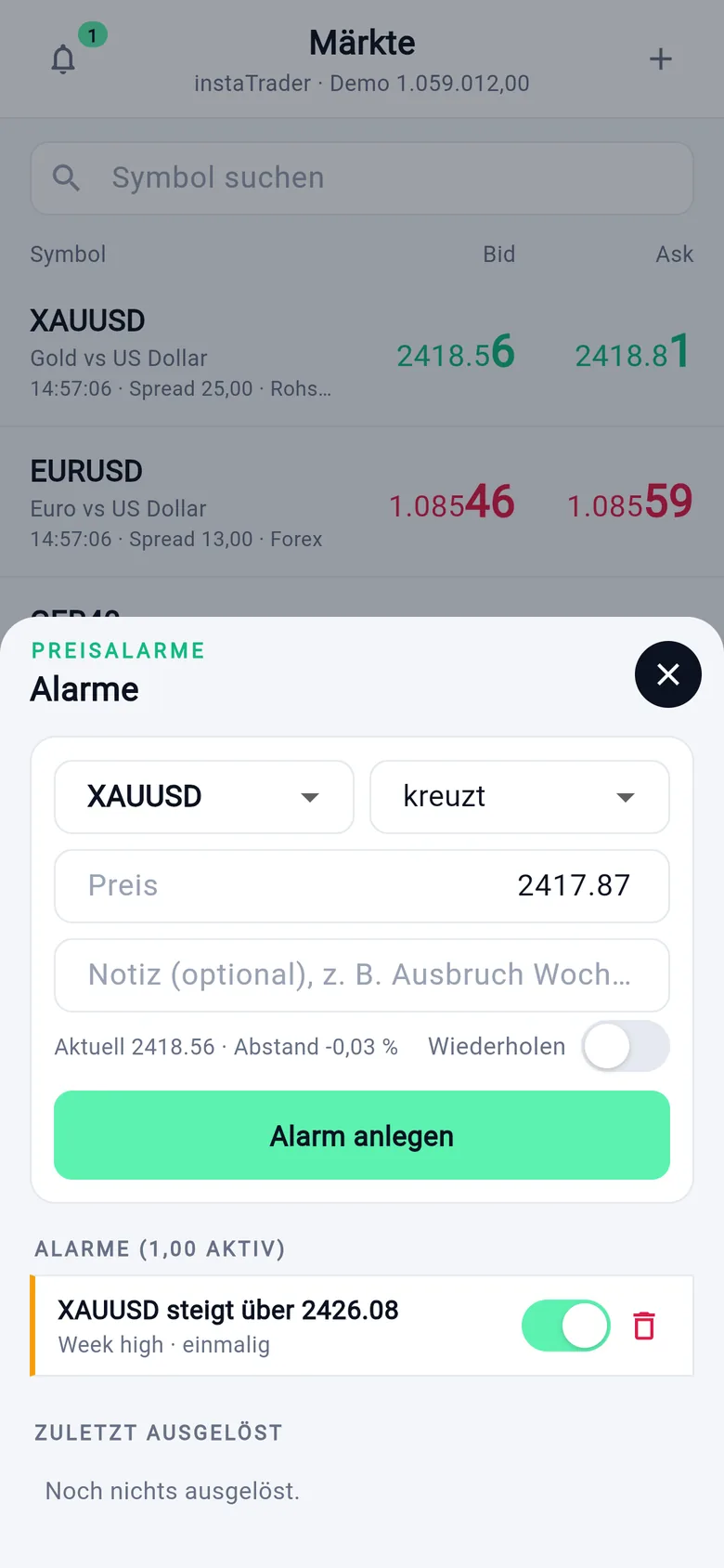 Preisalarme