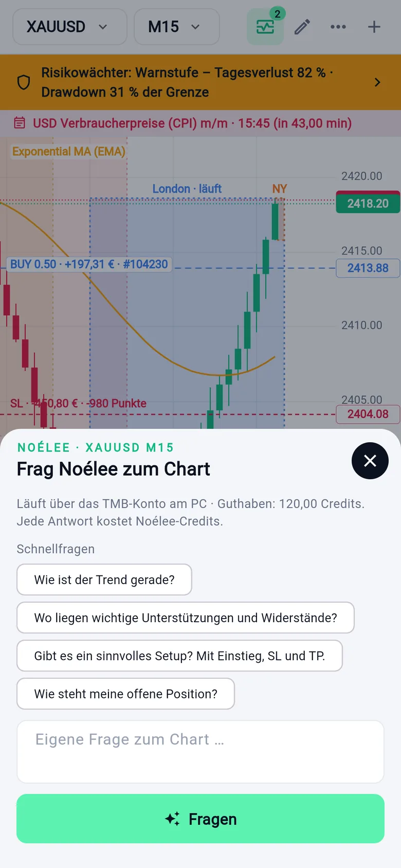 Noélee: Fragen zum Chart